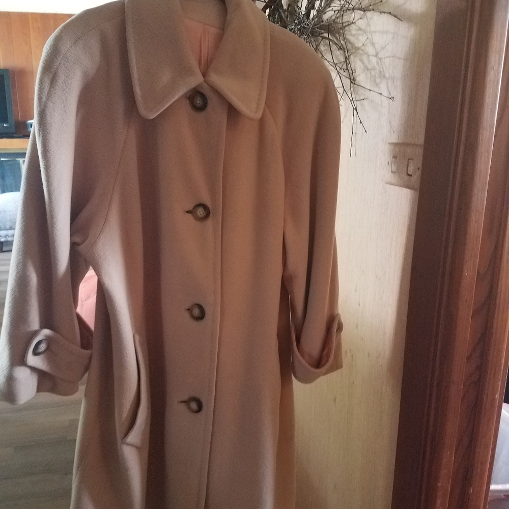 Cashmere winter coat